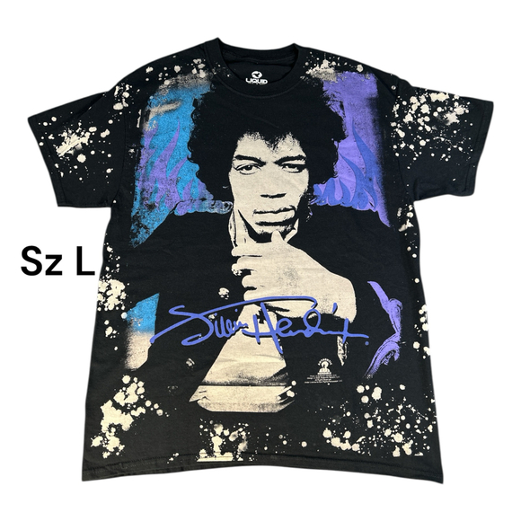 NWOT Liquid Blue AOP Jimi Hendrix Sz L - Picture 1 of 6